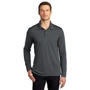 Port Authority® Dry Zone® UV Micro-Mesh Long Sleeve Polo Shirt
