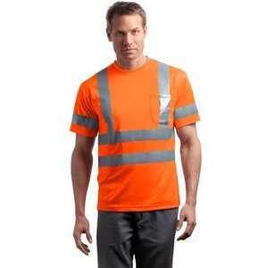 Cornerstone® ANSI 107 Class 3 Short Sleeve Snag-Resistant Reflective T-Shirt