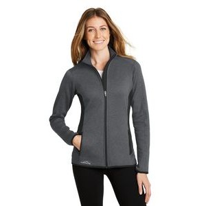 Eddie Bauer® Ladies' Full-Zip Heather Stretch Fleece Jacket