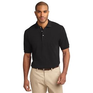 Port Authority® Tall Heavyweight Cotton Pique Polo Shirt