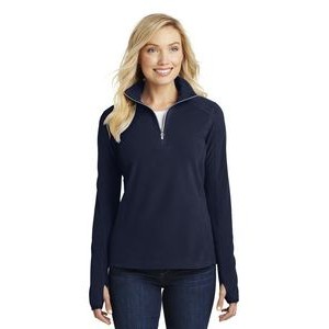 Port Authority® Ladies' Microfleece ½-Zip Pullover Sweater