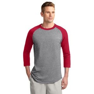 Sport-Tek Men's Colorblock Raglan Jersey Shirt