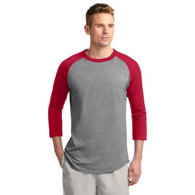 Sport-Tek® Men's Colorblock Raglan Jersey Shirt