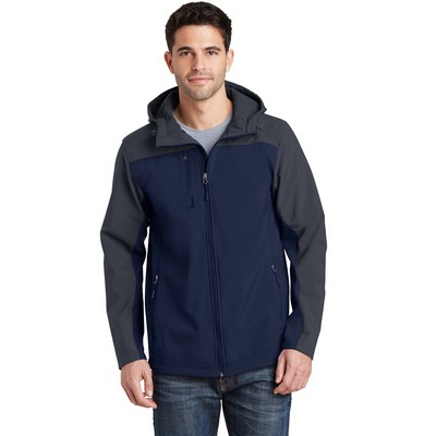 Port Authority® Men's Hooded Core Soft Shell Jacket