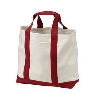 Port Authority® Two-Tone Shopping Tote