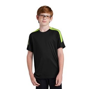 Sport-Tek Youth Competitor United Crew Shirt