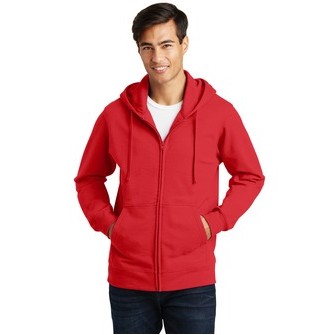 Port & Company® Men's Fan Favorite™ Fleece Full-Zip Hooded Sweatshirt