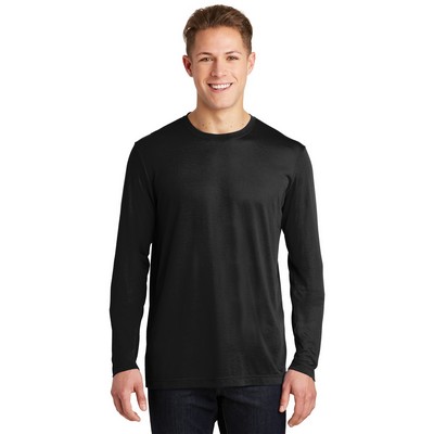 Sport-Tek® Men's Long Sleeve PosiCharge® Competitor™ Cotton Touch™ Tee