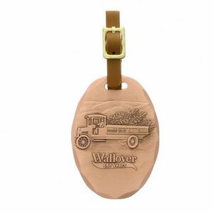Wexford Oval Copper Luggage Tag