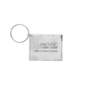 Wexford Stainless Steel Rectangle Key Ring