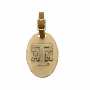 Wexford Oval Bronze Luggage Tag