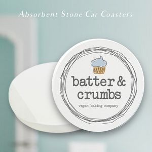 Absorbent Stone Car Coaster (2.5