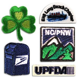 Custom Embroidered Patch Applique (1")