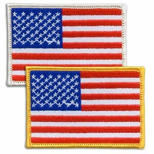 American U.S. Flag Patch - Embroidered