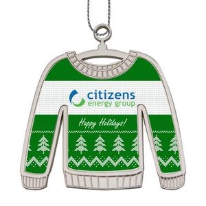 Ugly Sweater Christmas Holiday Ornament