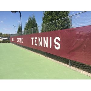 Vinyl Mesh Banner - 12 oz - Double Sided with Finish - Price Sq. Ft.