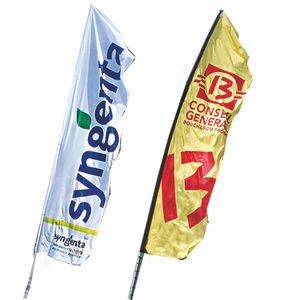 Wing Flag 8' "Banner" Kit, Double Sided Print