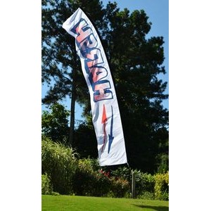 Wing Flag 7' "Banner" Kit, Single Reverse Print
