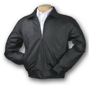 Men's Napa Classic Leather Jacket (Black)