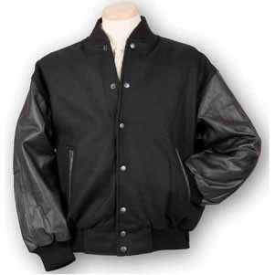 Wool & Leather Varsity Jacket