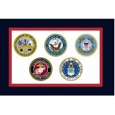 Armed Forces 5 Commemorative Flag (8'x12')