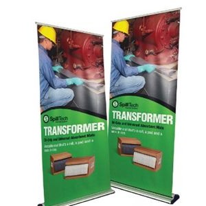 Double Sided Retractable Banner Set (84'x33')