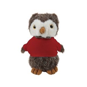 soft plush Owl with t-shirt