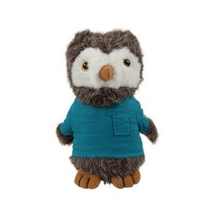soft plush Owl with Medical Scrub