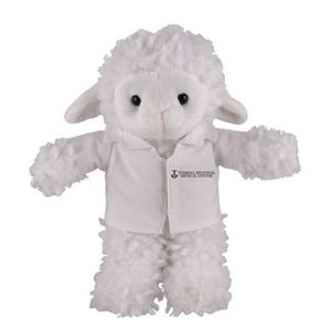 Soft Plush Stuffed Sheep in doctor's jacket.