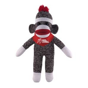 Orginal Sock Monkey (Plush) with Bandana