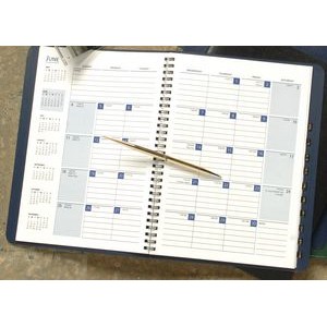 Monthly Desk Planner w/Tabbed Telephone/Address section