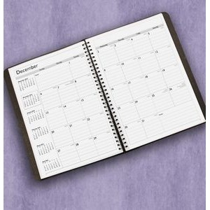 Wire Bound Academic/Fiscal Monthly Planner