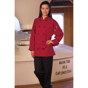 Red Long Sleeve Chef's Coat (2XL-3XL)