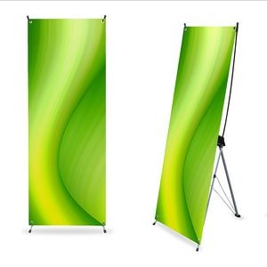 Large Economy X-Stand Banner Display