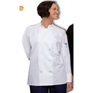 White Long Sleeve Chef Coat (2XL-3XL)