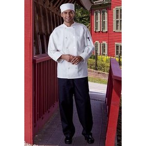 Classic Baggy Chef Pants w/2" Elastic Waist (2XL-3XL)