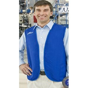 Non-Button Twill 2 Pocket Vest (4XL-5XL)