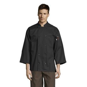 Black 3/4 Sleeve Chef Coat