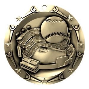 Antique Baseball World Class Medallion (3")