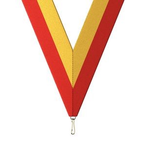Red & Gold Neckband (1-1/2" x 32")
