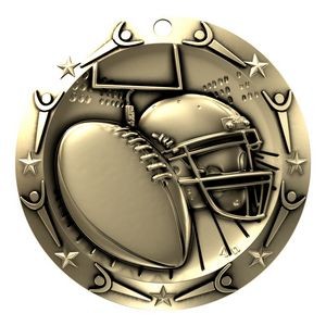 Antique Football World Class Medallion (3