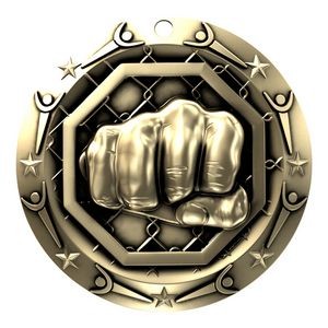 Antique MMA World Class Medallion (3")