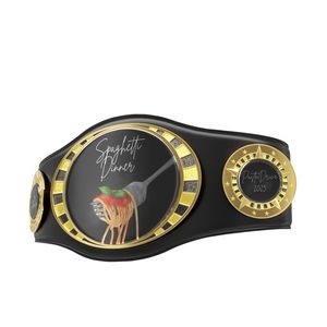 Vibraprint® Juniors Championship Belt in Black