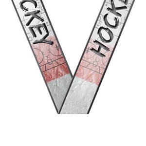 Sublimated Hockey Sewn Through Neckband (1-1/2" X 34")