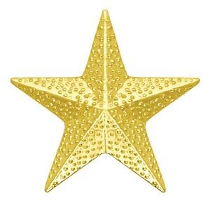 Star Chenille Lapel Pin (7/8")
