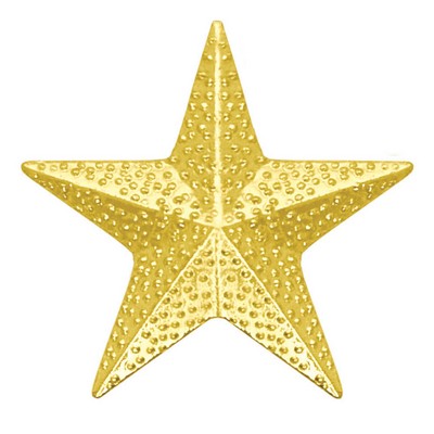 Star Chenille Lapel Pin (7/8")