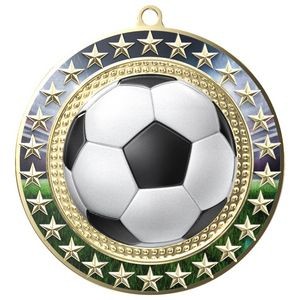 Radiant Star Soccer Medal