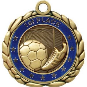 Soccer Quali-Craft Medallion (2-1/2")