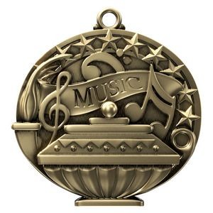 Music Academic Performance Medallion