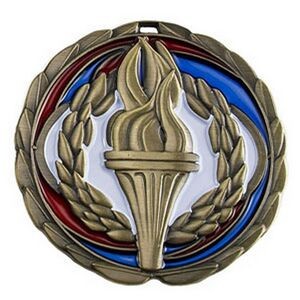 Antique Victory Color Epoxy Medallion (2-1/2")
